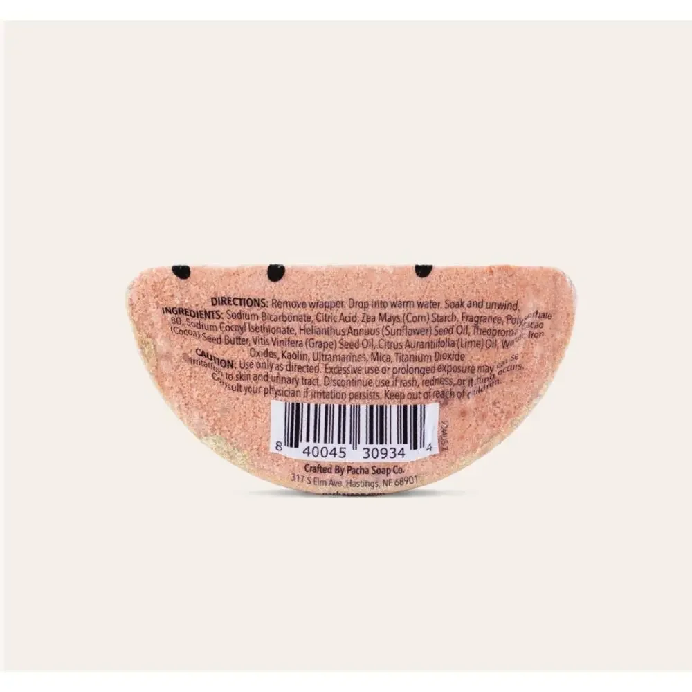 Pacha Soap Co Watermelon & Mint 3 Piece Bath Body Candle Gift Set